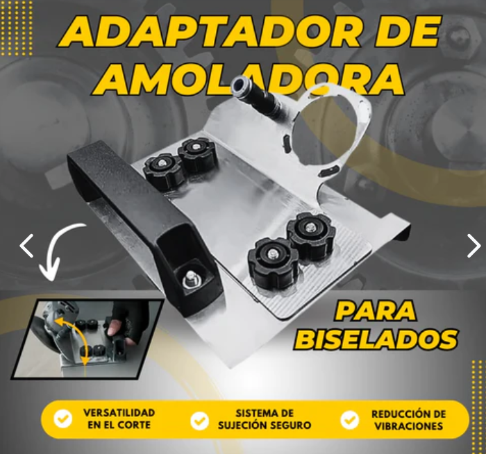 Biseladora Guia Para Pulidora